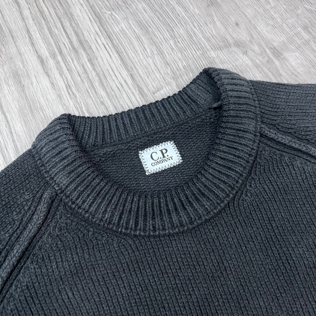 CP Company Chenille Sweatshirt - Black