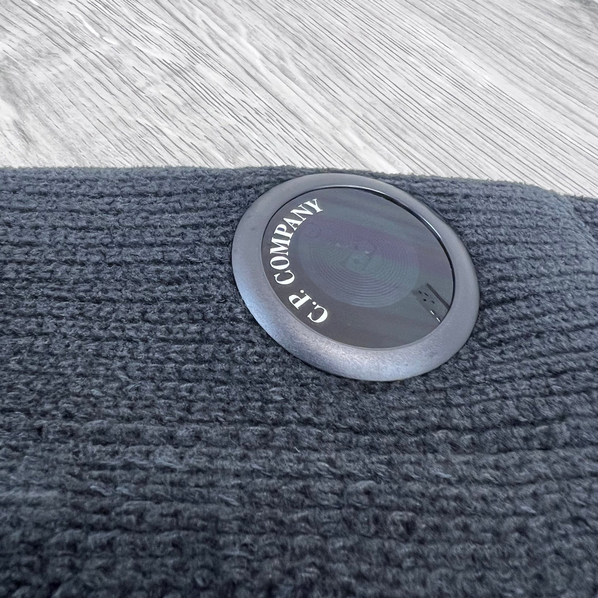CP Company Chenille Sweatshirt - Black