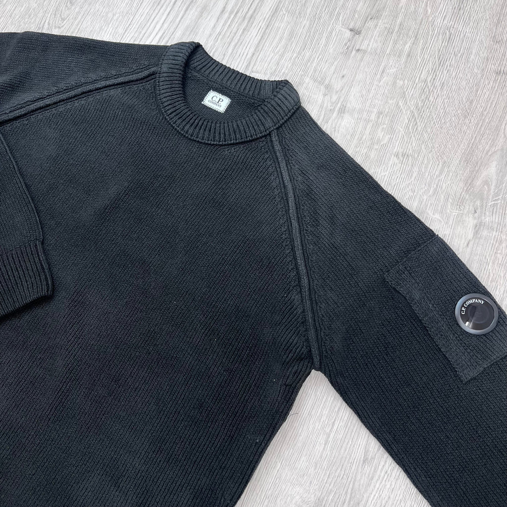 CP Company Chenille Sweatshirt - Black