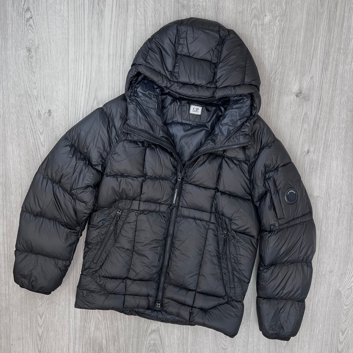 CP Company D.D. Shell Down Jacket - Black