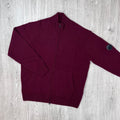 CP Company Knit Zip Sweatshirt - Andorra