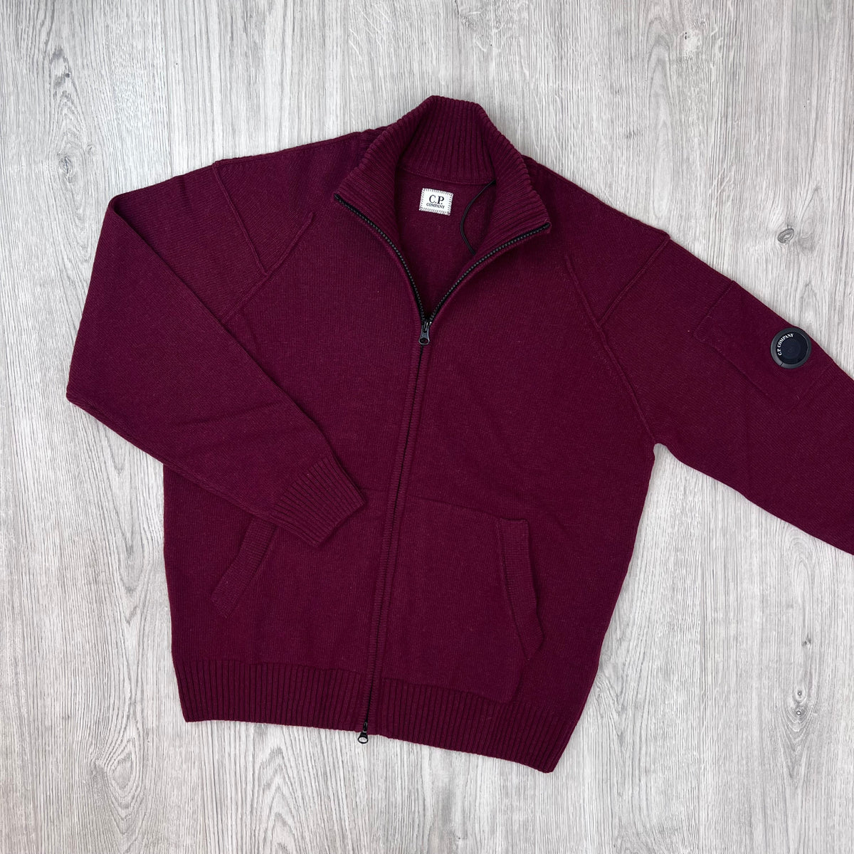 CP Company Knit Zip Sweatshirt - Andorra