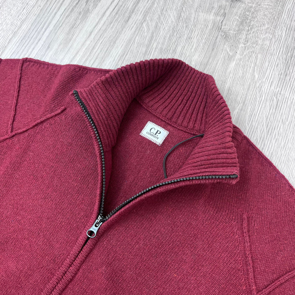 CP Company Knit Zip Sweatshirt - Andorra