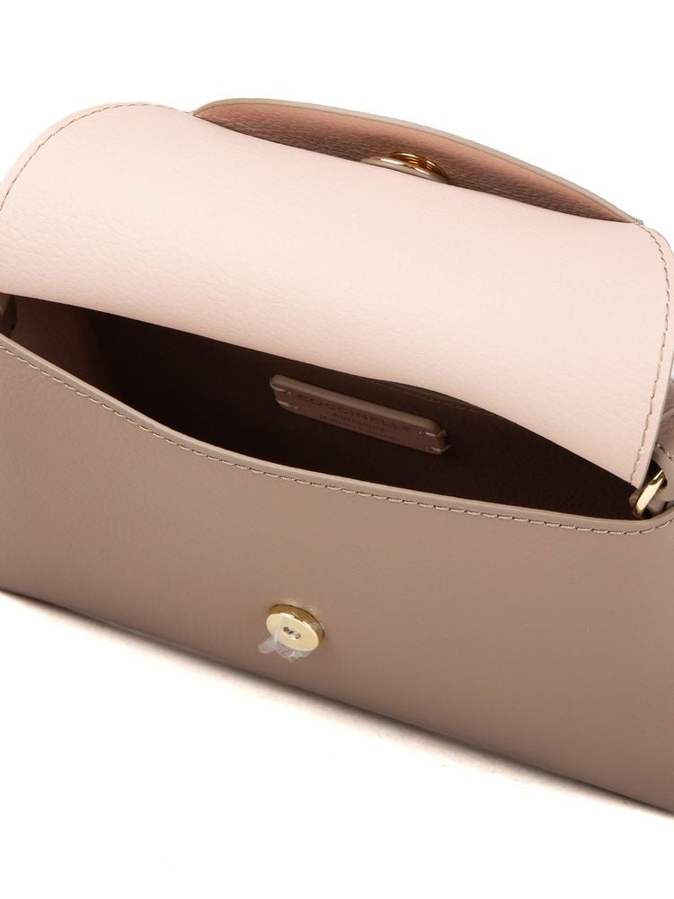 Coccinelle Nikla Crossbody Bag — Beige