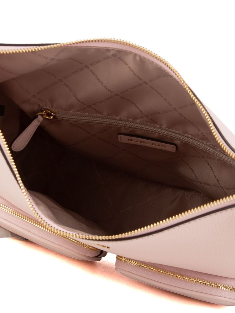 Michael Kors Merritt Large Cargo Shoulder Bag — Pink
