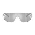 Dolce&Gabbana Crystal-Embellished Sunglasses — Silver