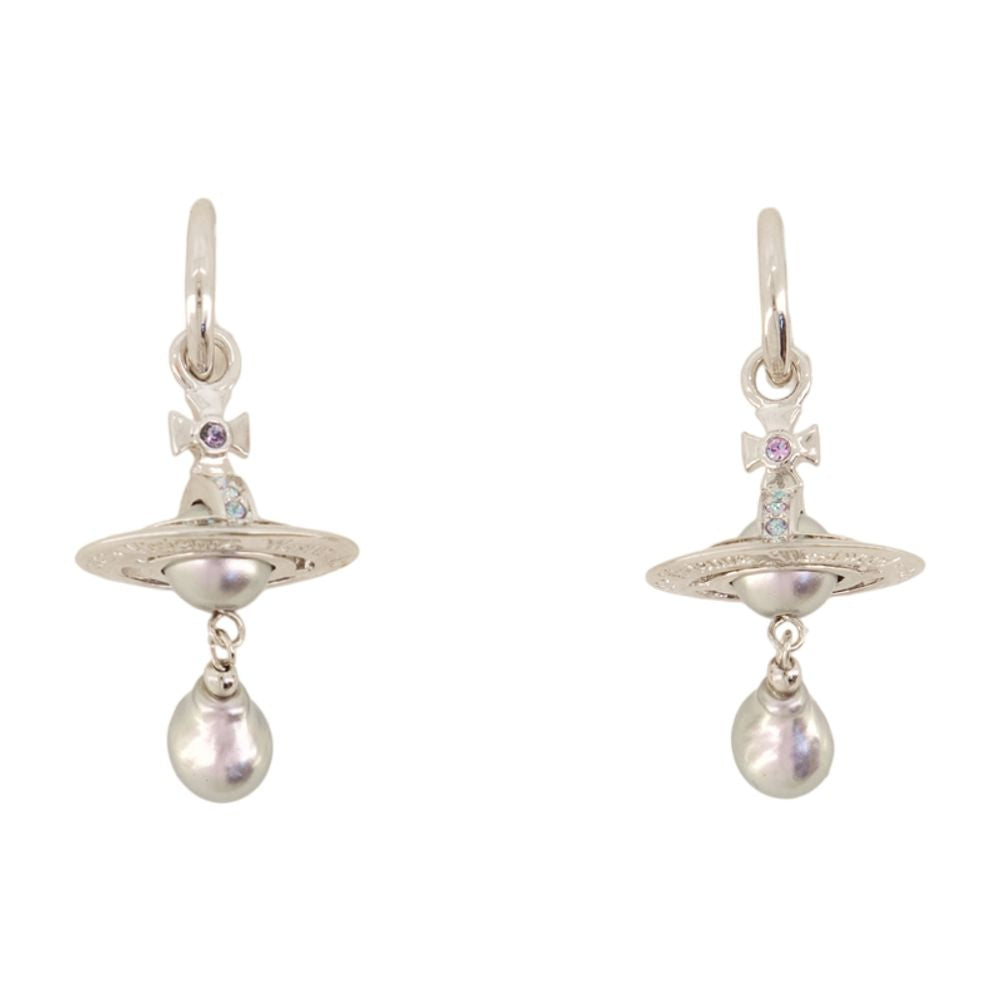 Vivienne Westwood Aleksa Earrings — Silver