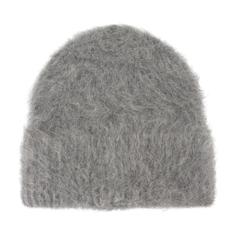 Toteme 244-WSH1524-YA0106-074 Alpaca Wool Beanie — Grey