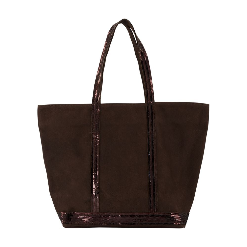 Vanessa Bruno Cabas L Tote Bag — Brown