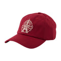 Kenzo FG68AC701F40 Embroidered Logo Baseball Cap — Red