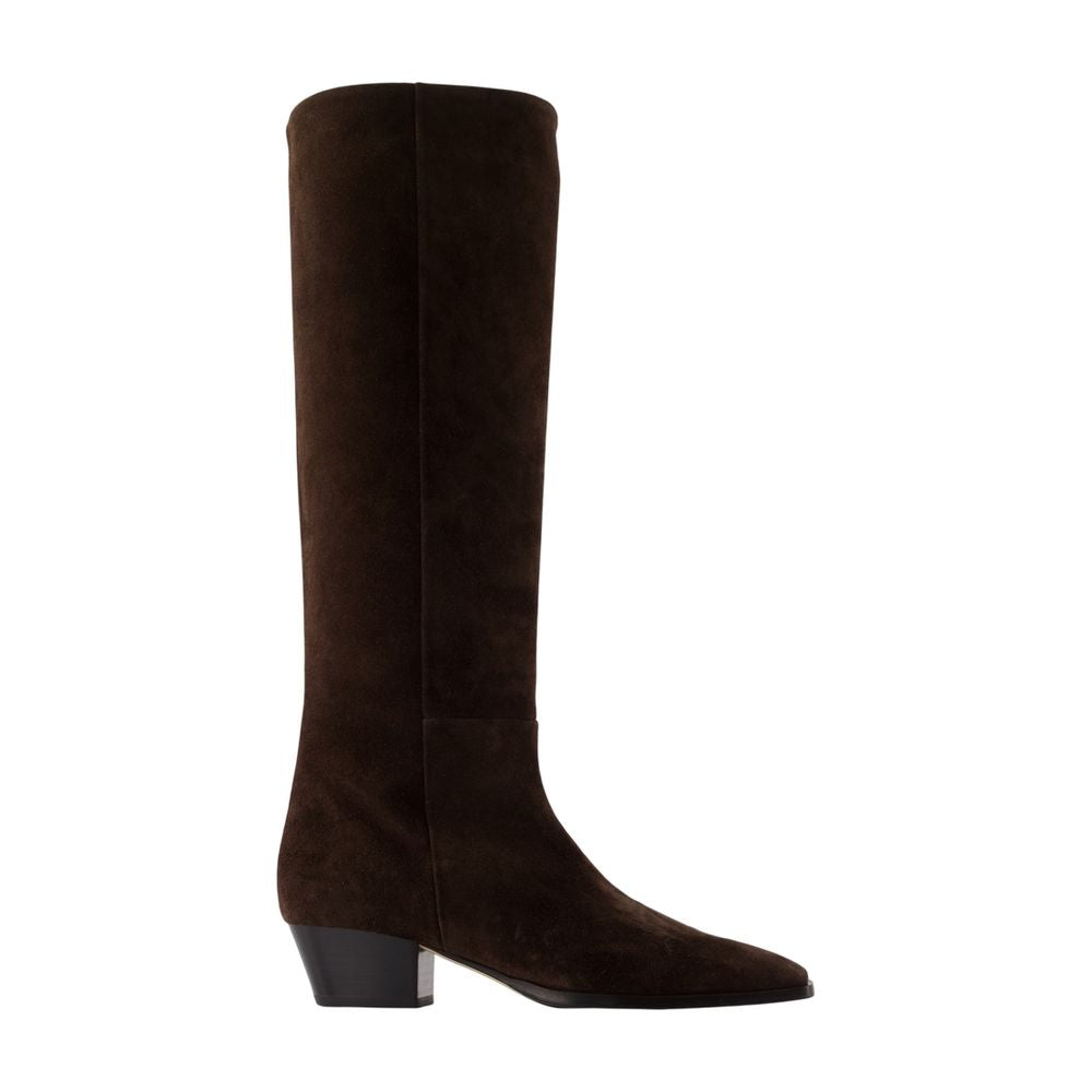 Aeyde Medea Boots — Brown