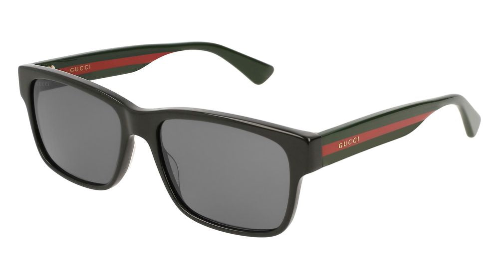 Gucci GG0340S Black Acetate Sunglasses — Black