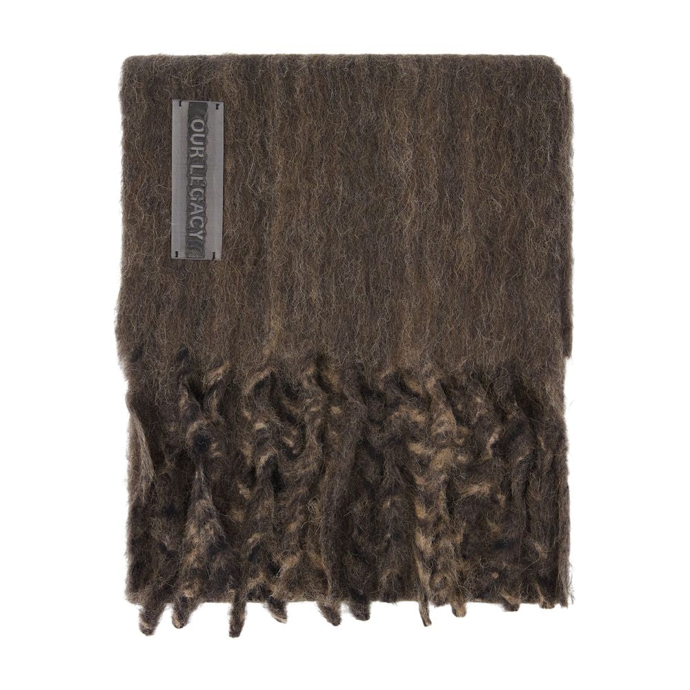 Our Legacy Wool Scarf — Brown