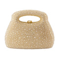 Cult Gaia Mimi Top Handle Clutch — Gold