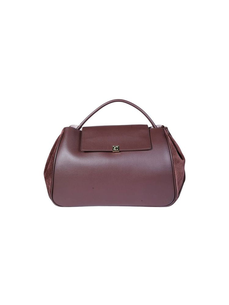 Coccinelle Pansy Bimateria Top Handle Bag — Purple