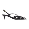Balmain Cage Kitten Heel — Black