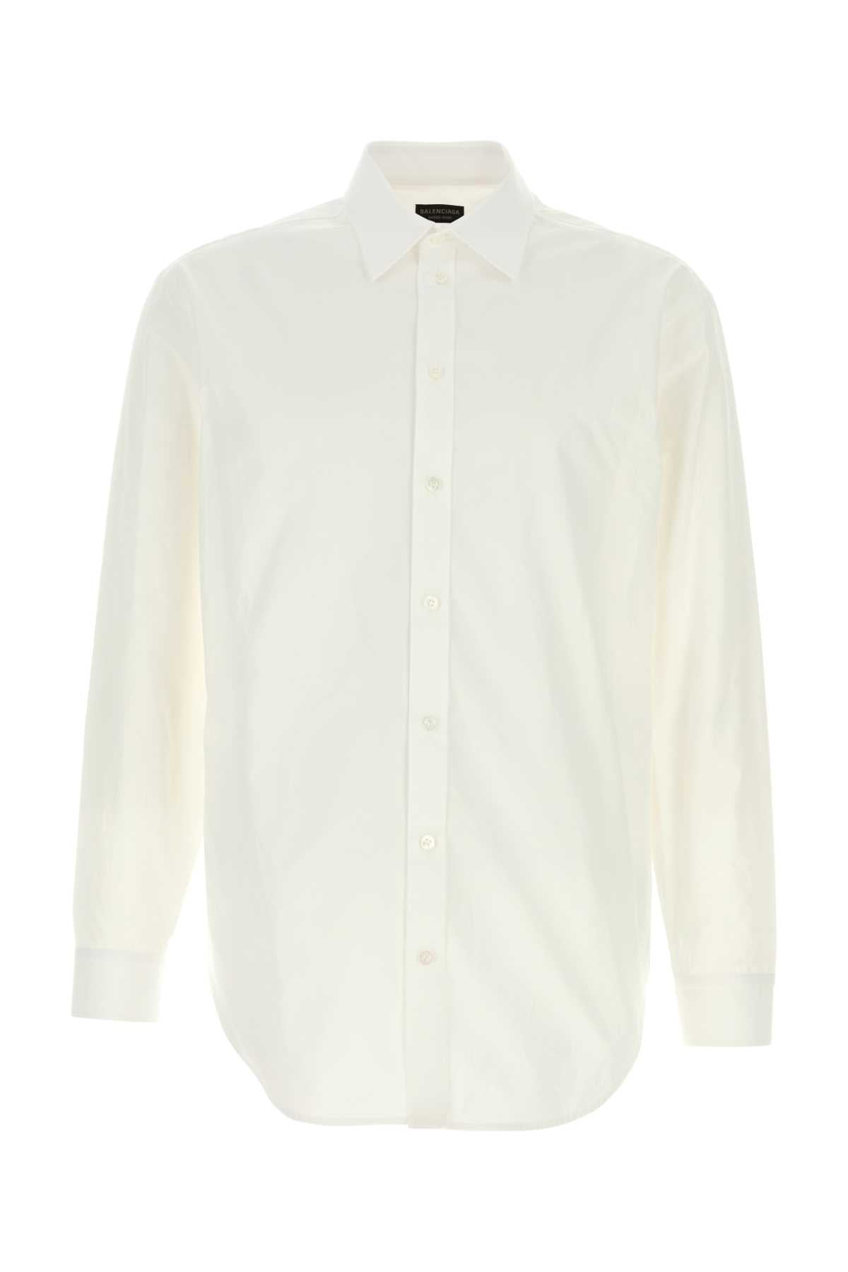 Balenciaga Cotton Shirt — White