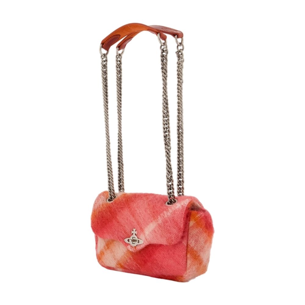 Vivienne Westwood Anita Chain S Shoulder Bag — Pink