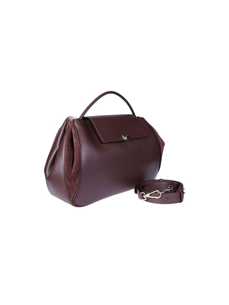 Coccinelle Pansy Bimateria Top Handle Bag — Purple