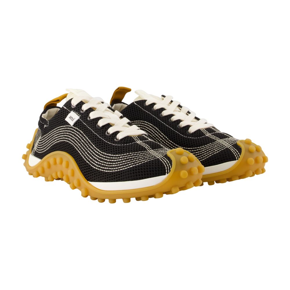 AMI Paris Mirage Sneaker — Black