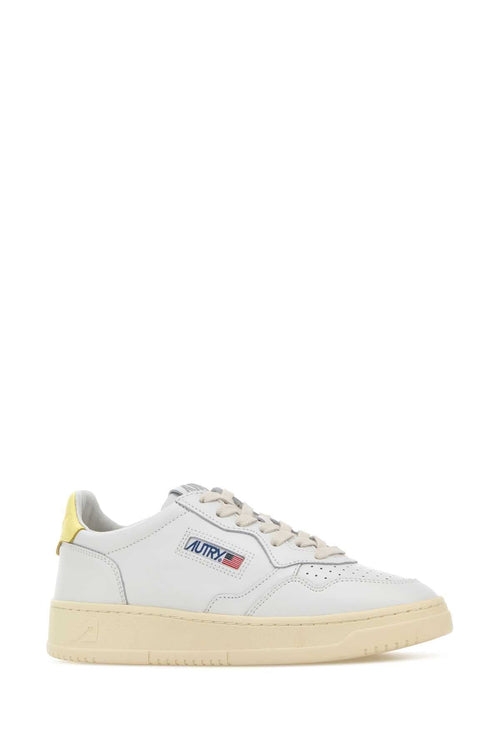 Autry Cow Leather Sneaker — White
