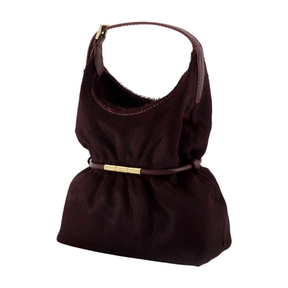 Balmain Sphynx Mini Bag — Burgundy