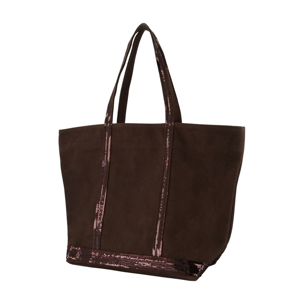 Vanessa Bruno Cabas L Tote Bag — Brown