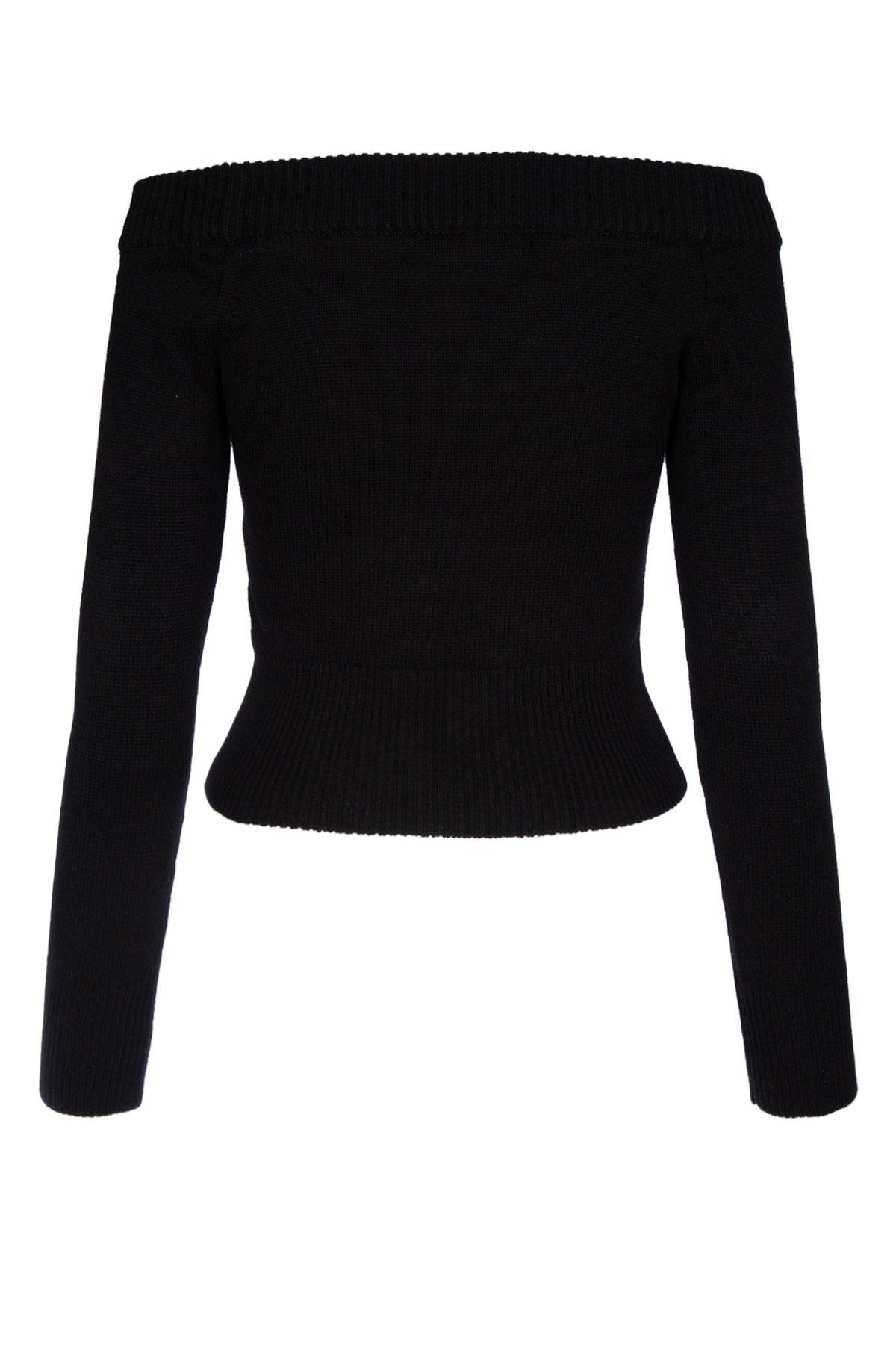 Alexander McQueen Floral-Embroidered Cotton Sweater