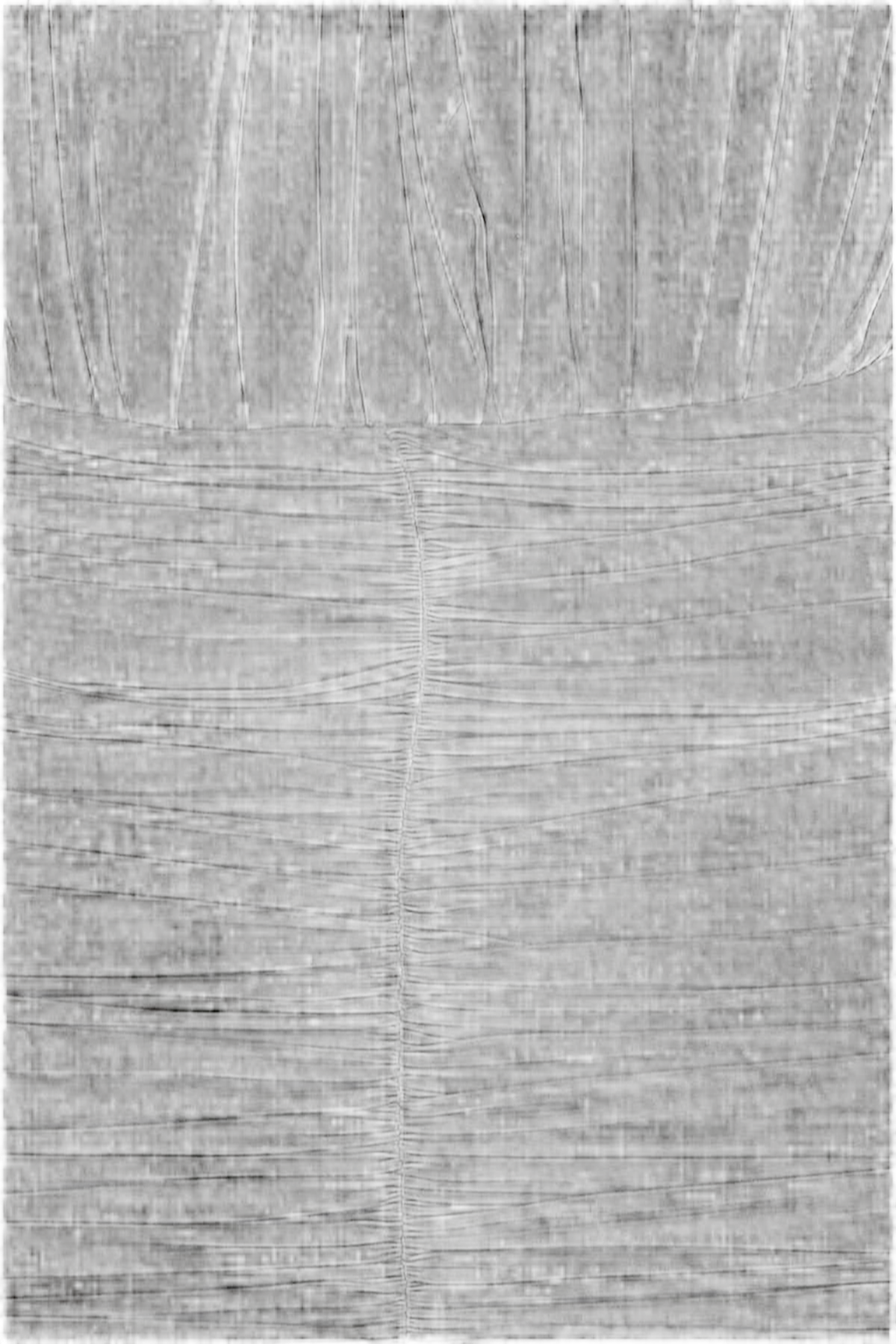 Magda Butrym Ruched Cupro Dress — Brown