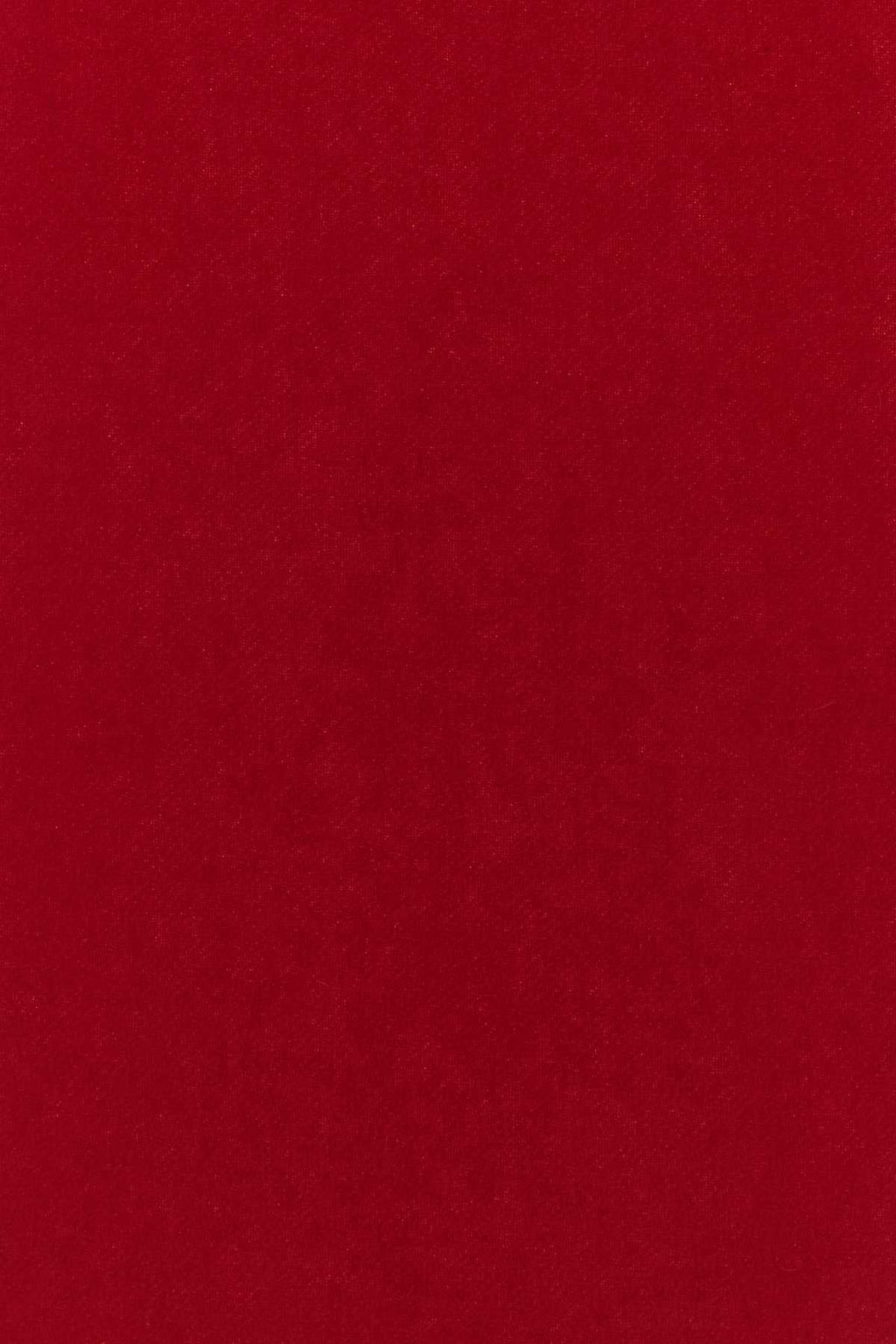 AMI Paris Pure Wool Scarf — Red