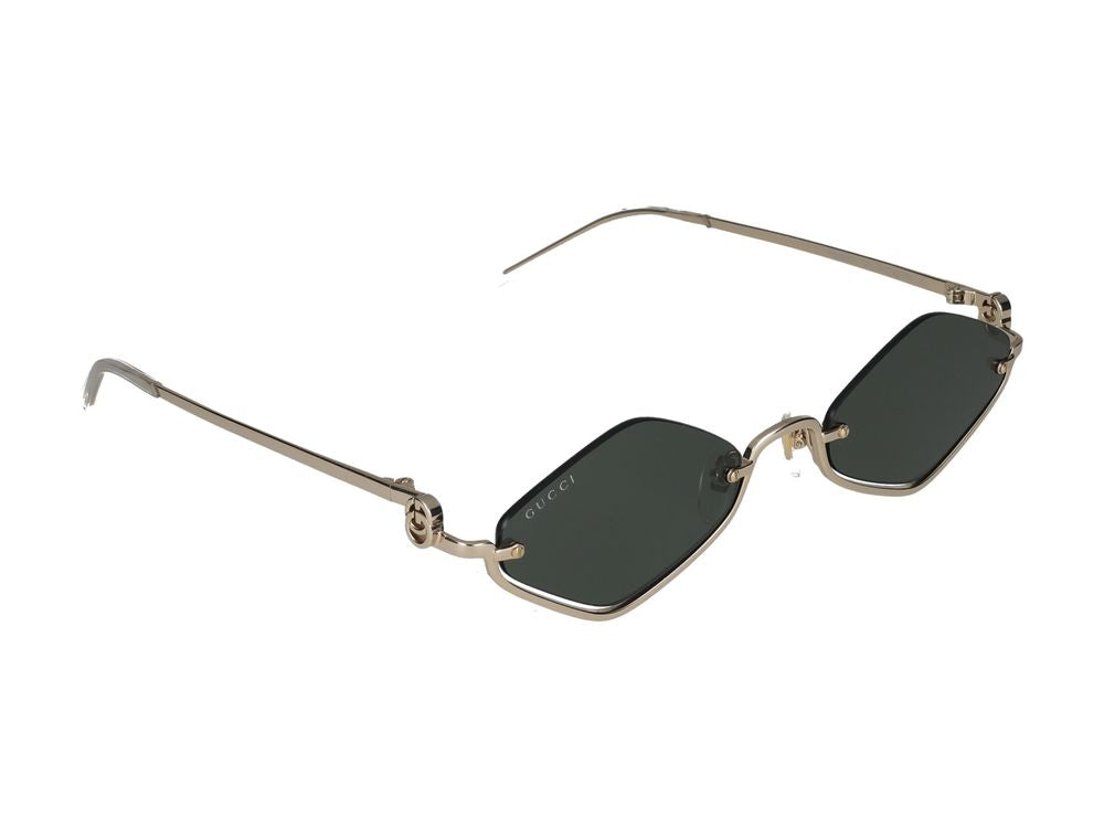 Gucci GG1604S Metal Frame Sunglasses — Grey