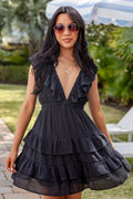 Sweet Joyride Ruffle Tiered Mini Dress