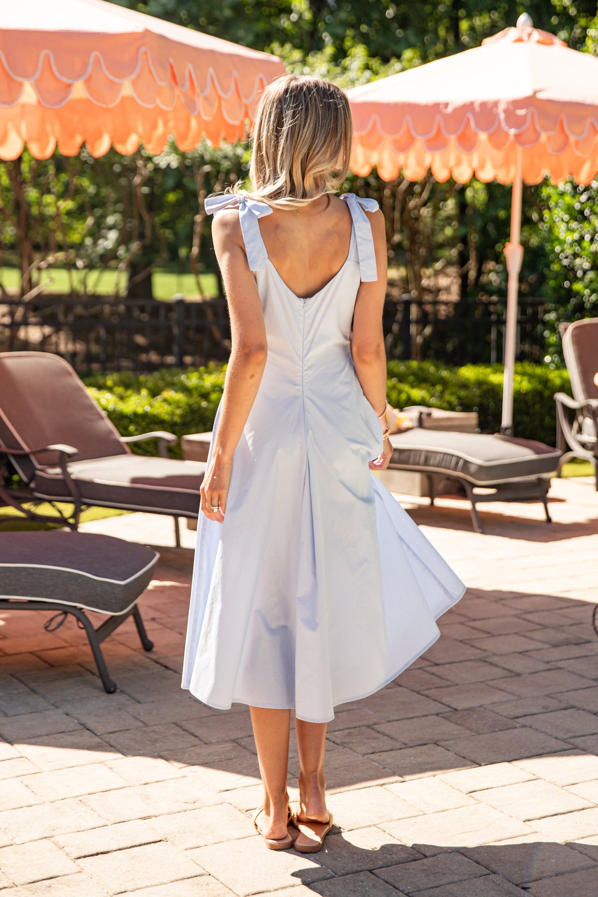 Remarkably Her Blue Midi Dress