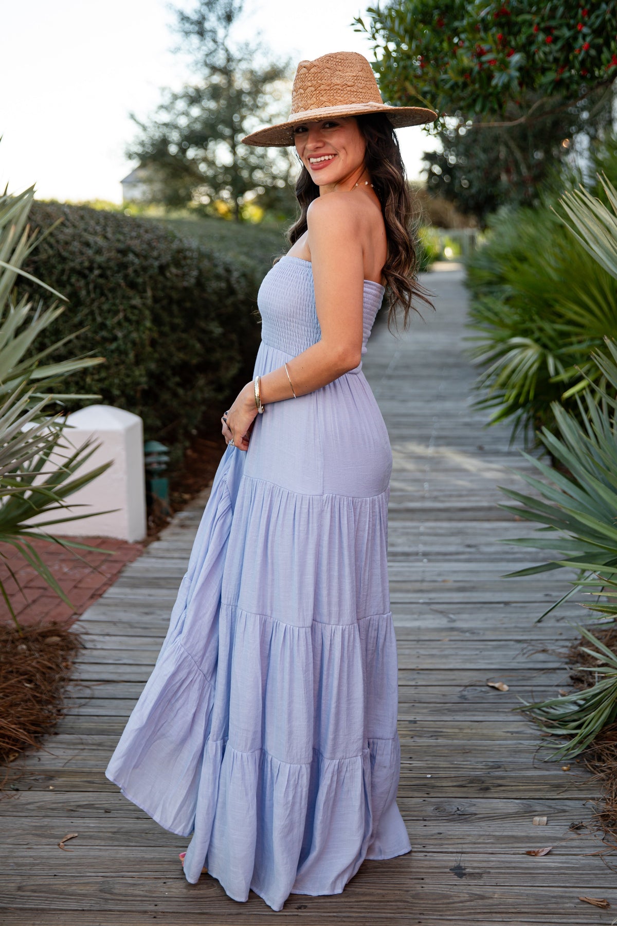 FINAL SALE - Seabreeze Smocked Maxi Dress