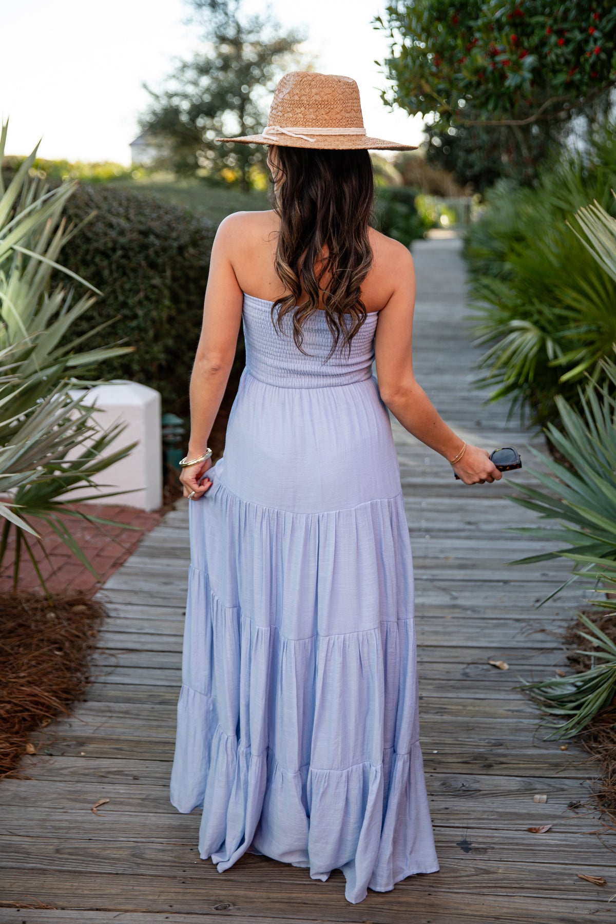 FINAL SALE - Seabreeze Smocked Maxi Dress