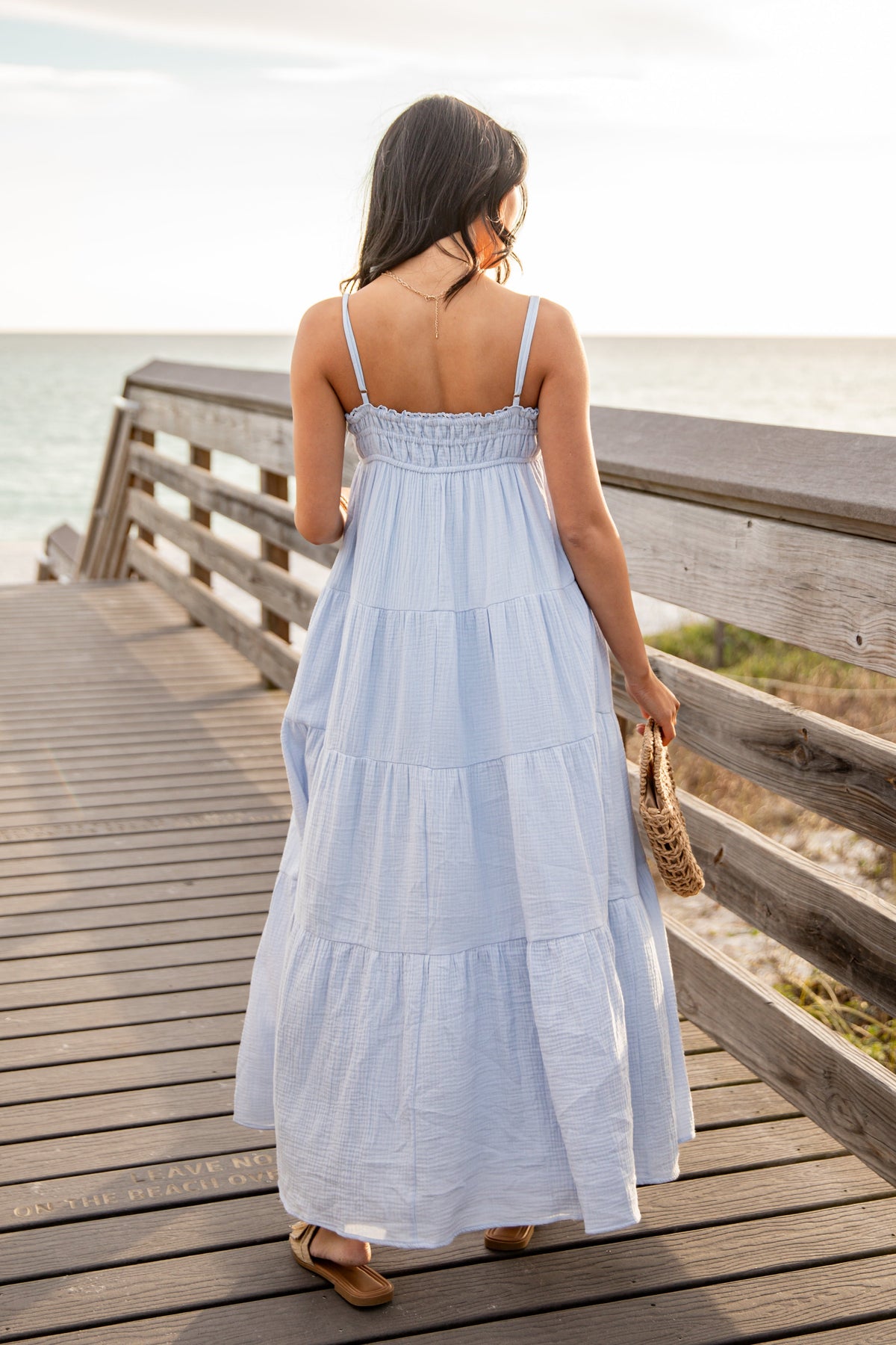 FINAL SALE - Sail Away Tiered Maxi Dress