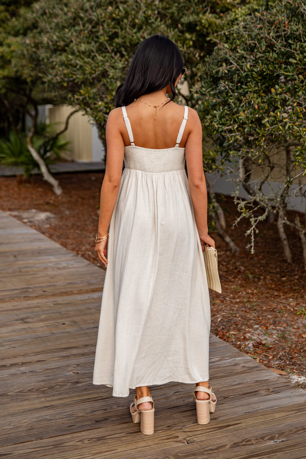 FINAL SALE - Coastal Breeze Midi Dress