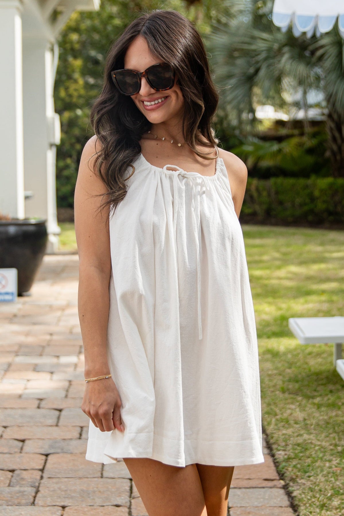 FINAL SALE - Sweet Moments Flowy Mini Dress
