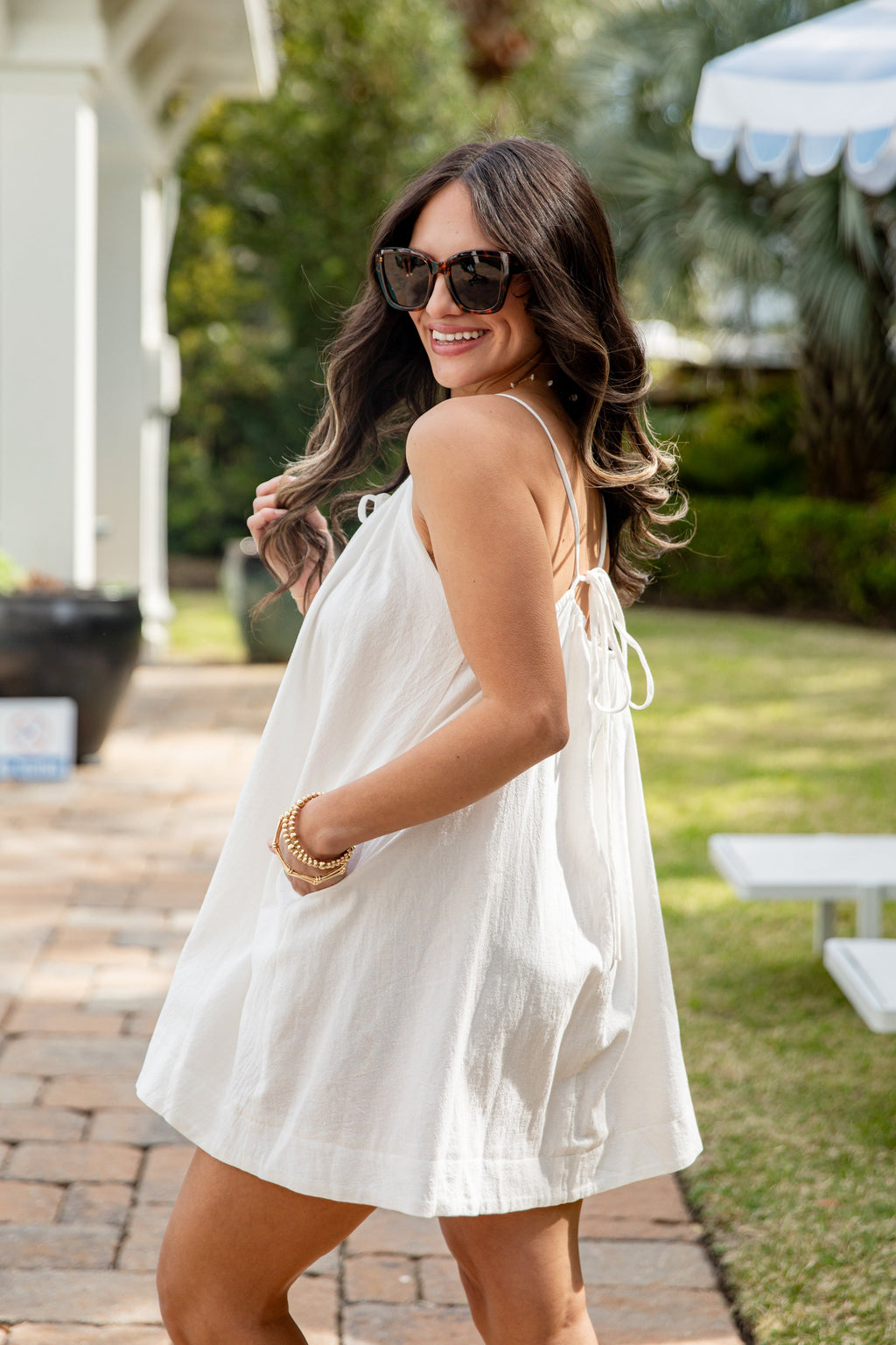 FINAL SALE - Sweet Moments Flowy Mini Dress