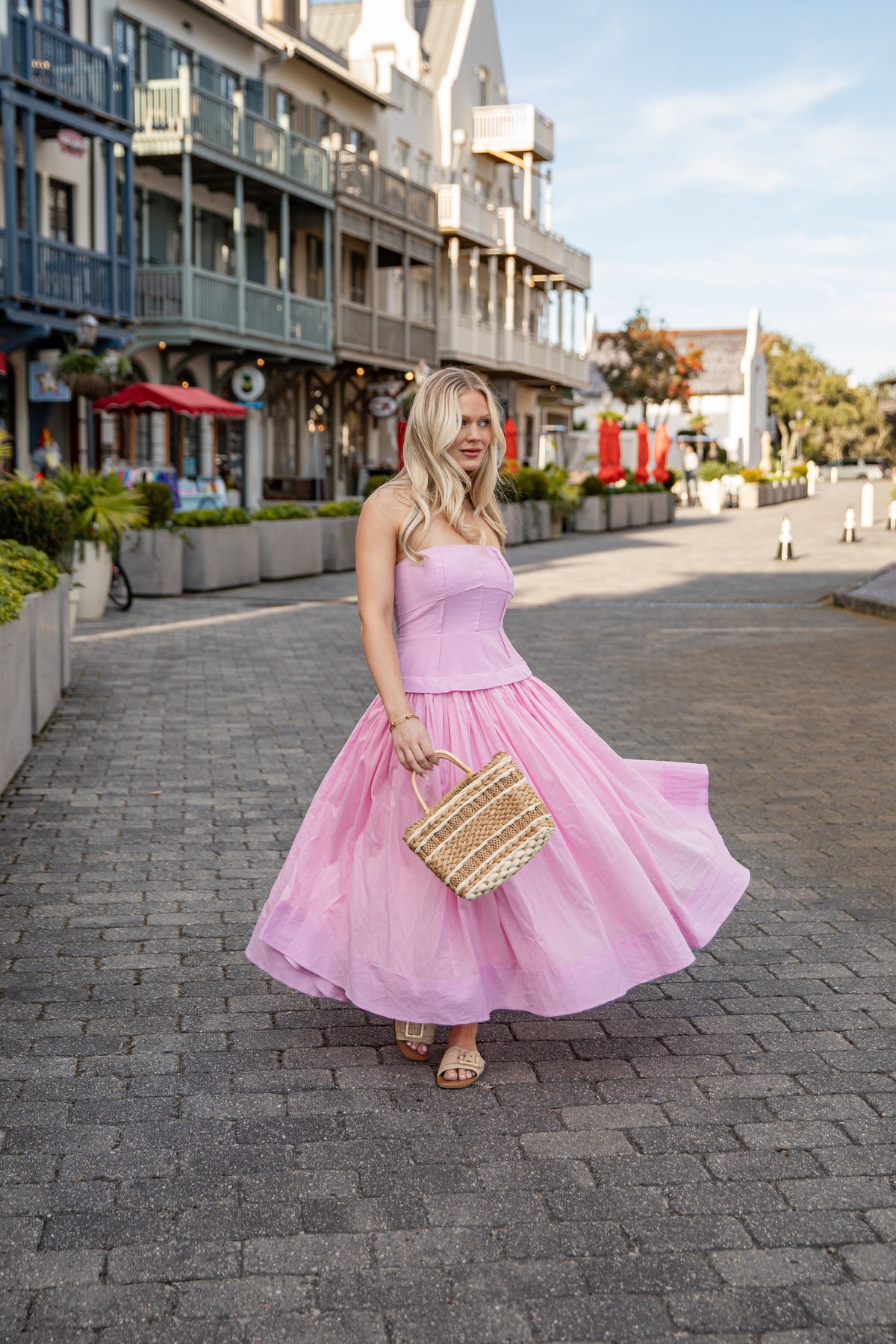 FINAL SALE - Boardwalk Breeze Maxi Dress