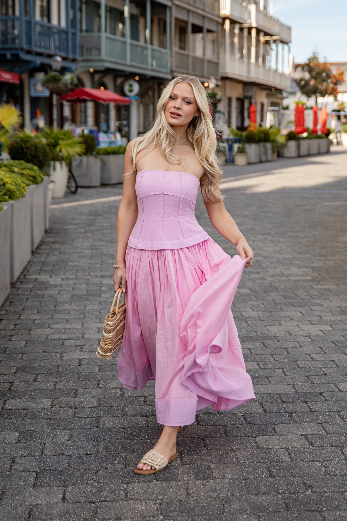 FINAL SALE - Boardwalk Breeze Maxi Dress