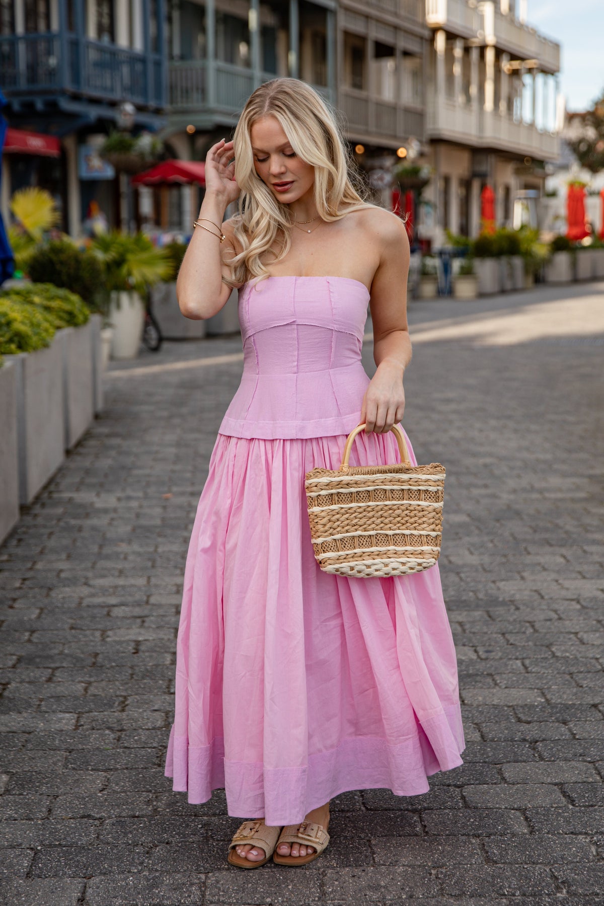 FINAL SALE - Boardwalk Breeze Maxi Dress