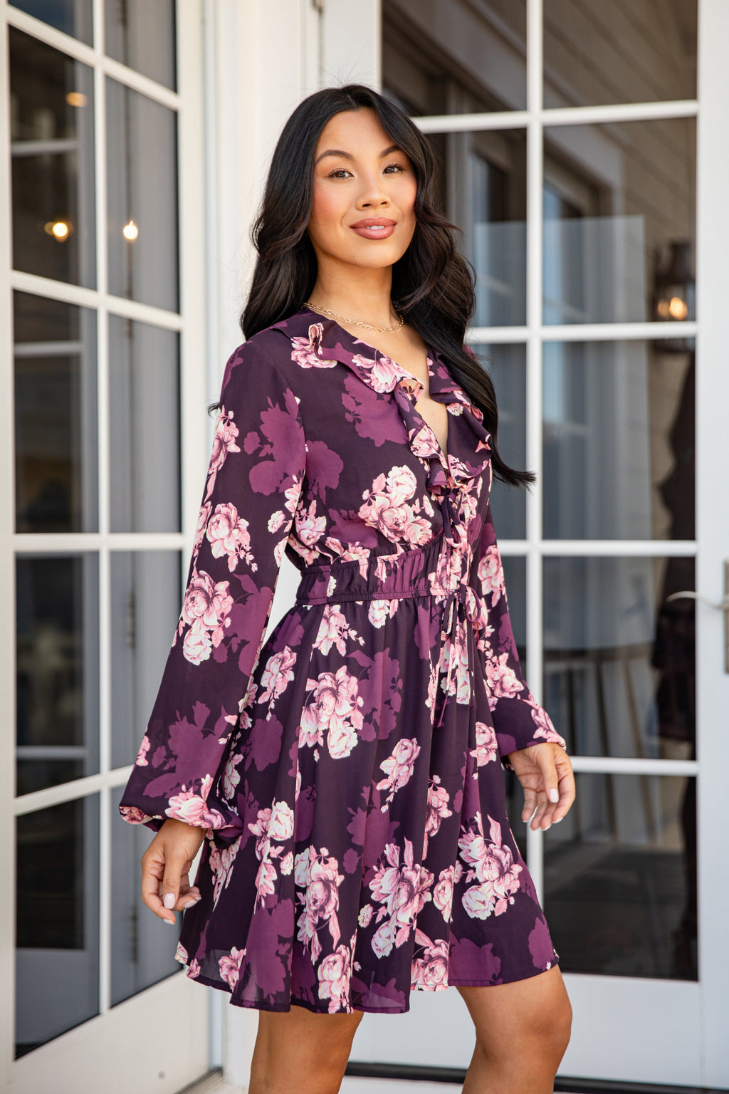 FINAL SALE - Simply Ready Purple Mini Dress - DU Deal