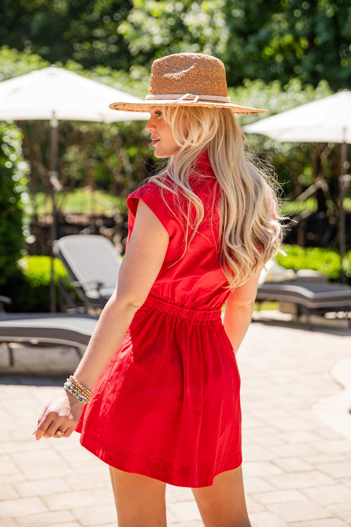 The Main Attraction Red Mini Dress