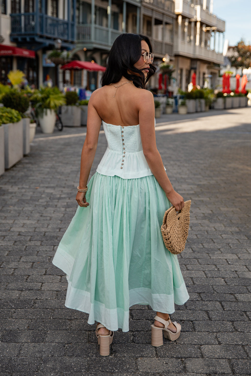 FINAL SALE - Boardwalk Breeze Maxi Dress