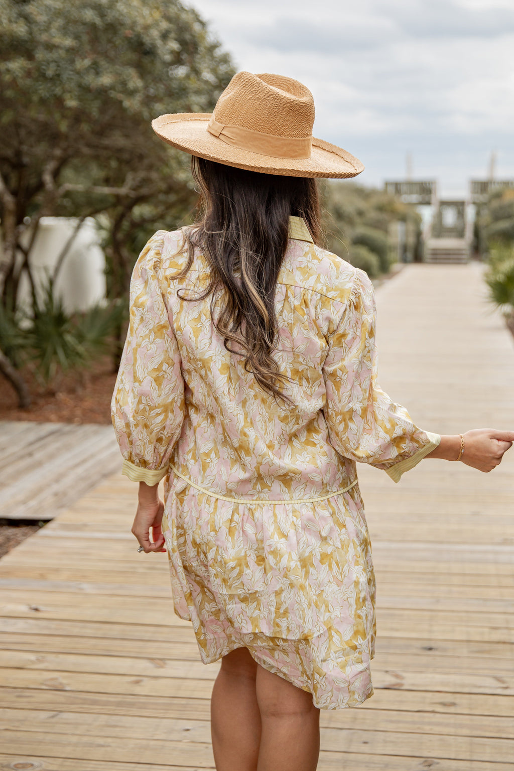 FINAL SALE - Blossom Breeze Floral Mini Dress